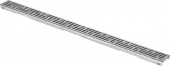 Декоративная решетка TECEdrainline "basic", нержавеющая сталь, сатин, для душевого канала, прямая 700 600711