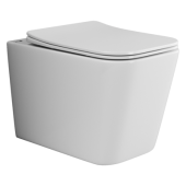 Унитаз подвесной Ceramicanova Cubic CN1806, цвет белый