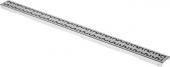 Декоративная решетка TECEdrainline "royal", нержавеющая сталь, сатин, для душевого канала, прямая 1500 601541