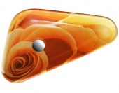 Раковина накладная Vitruvit Scalene 55x39 Yellow Rose