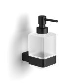 Дозатор жидкого мыла Langberger Vico 11321A-BP, цвет черный матовый