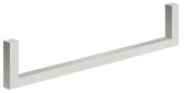 Полотенцедержатель  фронтальный / боковой для раковин  Kerasan Cento  41 см, цвет хром (911601)