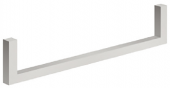 Полотенцедержатель  фронтальный для раковин Kerasan Cento  64 см, цвет хром (911901)