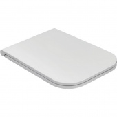Крышка-сиденье для унитаза быстросъемное c микролифтом Globo Stone ST022 цвет белый