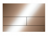 Металлическая панель смыва для унитазов TECEsquare с цветным PVD покрытием 9240841