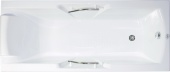Акриловая ванна Bellrado Деметра 1680x720х685, цвет белый, с ручками,  без гидромассажа