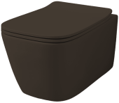 Унитаз подвесной безободковый ArtCeram A16 ASV003 01 39, цвет marrone cocoa