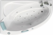Акриловая ванна Bellrado Глория 1500x1000х630, версия R, цвет белый, без гидромассажа