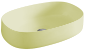 Раковина накладная 55 cm Сognac ArtCeram COL003 12 00, цвет giallo zinco