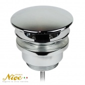 Донный клапан сlick-сlack для раковины Nice N-01-590CR хром
