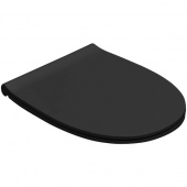 Крышка-сиденье для унитаза c микролифтом Globo 4ALL MDR20AR цвет чёрный матовый