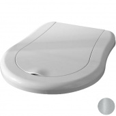 Крышка-сиденье NEW для унитаза KERASAN Retro из термопластика с плавным опусканием цвет  белый
