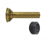 Соединительная выпускная труба для унитаза из латуни KERASAN 755293 цвет бронза