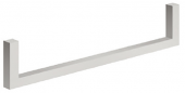 Полотенцедержатель  фронтальный для раковин Kerasan Cento  37,5 см, цвет хром (911501)