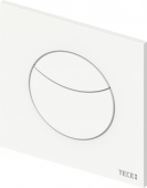 Пневматическая дистанционная пластиковая панель смыва унитаза TECEflushpoint 9240978, квадратная, белая 9240978 