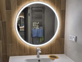 Зеркало в ванную комнату с подсветкой Mirals Ring