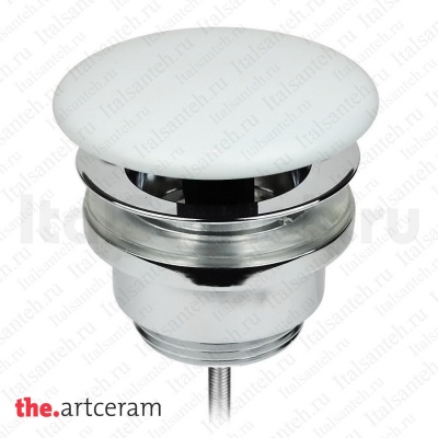 Донный клапан для раковины универсальный Artceram ACA038 05 Белый матовый