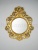 Фигурное зеркало в резной раме 123х101 см Di Biase 70124 золото
