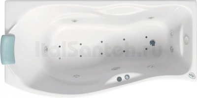 Акриловая ванна Bellrado Милен 1685x885/730х680, версия R, цвет белый, без гидромассажа