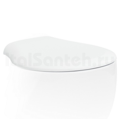 Крышка-сиденье для унитаза c микролифтом ArtCeram Blend BLA006 цвет белый
