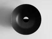 Раковина накладная Ceramicanova Element CN6004, цвет чёрный матовый