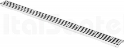 Декоративная решетка TECEdrainline "basic", нержавеющая сталь, глянец  для душевого канала, прямая 1500 601510