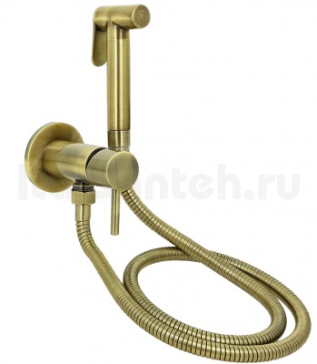 Гигиенический душ со смесителем BENITO AL-859-09 бронза