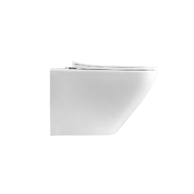 Унитаз подвесной Vincea NEO VT1-22 безободковый, цвет белый, ультратонкое soft-close сиденье