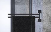 Держатель полотенец поворотный двойной 35 cm ARTWELLE SCHWARZ 7731, черный
