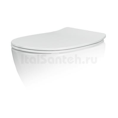 Крышка-сиденье для унитаза c микролифтом Ten ArtCeram TEA005 цвет белый