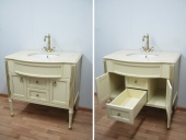 Комплект мебели 91см Amante Verdi цвет ваниль