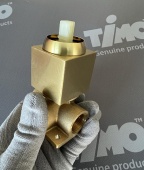 Смеситель встроенный с гигиеническим душем Timo Briana (7189/17SM) золото матовое