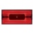 Ванна прямоугольная 192x92 Albatros Rossovivo цвет красный полупрозрачный