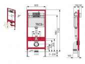  Комплект унитаз подвесной Milleau Alby 203 + система инсталляции 4 в 1 с панелью смыва ТЕСЕnow