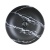 Раковина накладная круглая 50 cm AeT Elite Round L601 цвет чёрный матовый с эффектом мрамора