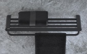 Полка для полотенец со штангой 60 cm ARTWELLE SCHWARZ 7781, черный